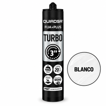 FIJA + PLUS TURBO BLANCO 290ML 12UDS