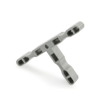 CRUCETA 3MM. FORMA T BOLSA 250 UNIDADES