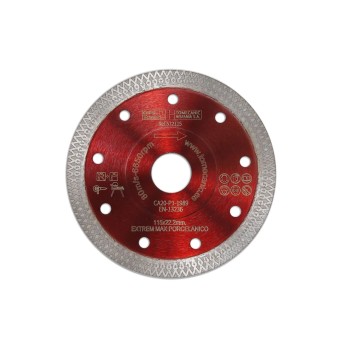 DISCO EXTREM MAX PORCELANICO  Ø115MM.X22,2MM.