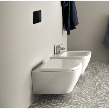 I.LIFE B INODORO TAPA ENVOLVENTE SUSPENDIDO RIMLS+