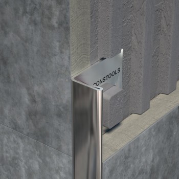 PERFIL L ACERO INOXIDABLE 2,50M.X12MM.