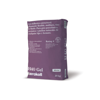 H40 GEL BLANCO 20KGS