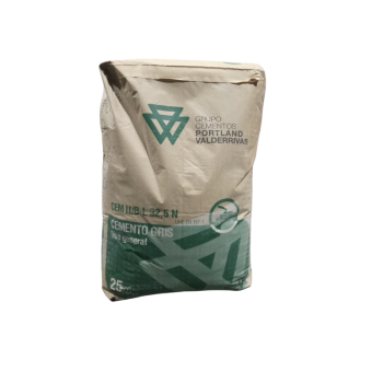CEMENTO GRIS PORTLAND II/B-L (V-L) 32,5 N 25KG