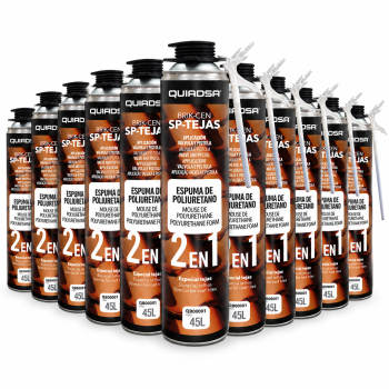 ESPUMA SP-TEJAS 2 EN 1 750ML 12UDS