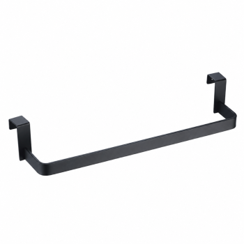BARRA TOALLERO INTERIOR MUEBLE NEGRO MATE